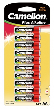 Camelion Plus Alkaline Batterie Mignon AA R06 10er Blister