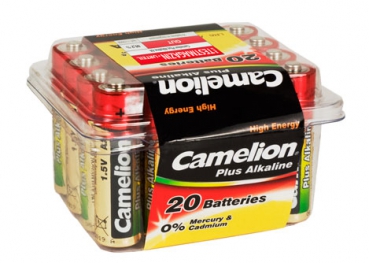 Camelion Plus Alkaline Batterie Mignon AA R06 20er Box