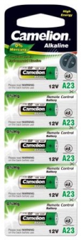 A23 / LR23A / 12 V  PLUS ALKALINE 5er Blister von Camelion