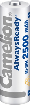 Preview: Camelion "Always Ready" 2500 mAh NiMh Mignon AA R06 2er Blister
