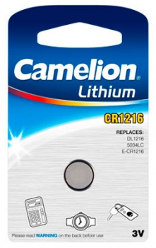 CR1216 / DL1216/ 5034LC Lithiumzelle 3 Volt von Camelion