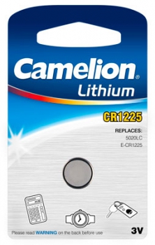 CR1225 / DL1225/ 5020LC Lithiumzelle 3 Volt von Camelion