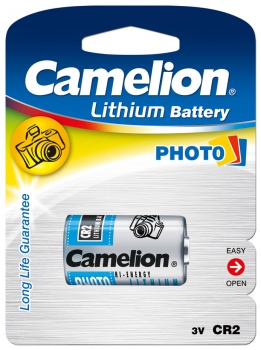 Camelion CR2 Lithium Foto Batterie  3.0V,  CR2,  5018LC,  CR17345