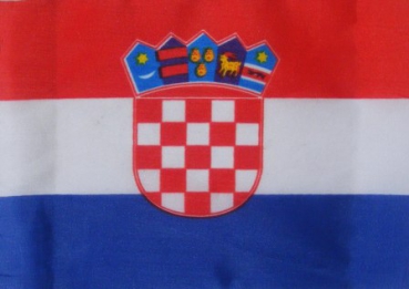 Kroatien Fahne Flagge ca. 90 x 150 cm mit  Ösen