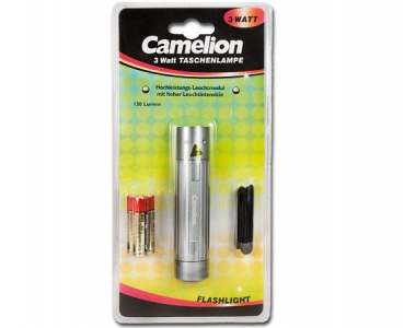 Preview: Camelion CT4010 1 x 3 Watt LED ALUMINIUM Taschenlampe