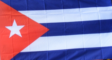 Kuba Fahne Flagge ca. 90 x 150 cm mit  Ösen