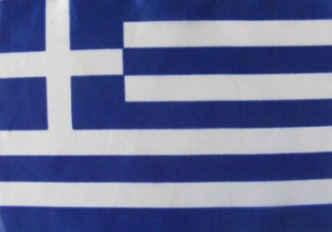 Griechenland Fahne Flagge ca. 90 x 150 cm mit  Hohlsaum