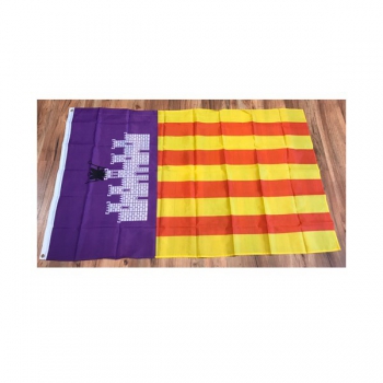 Mallorca Fahne Flagge ca. 90 x 150 cm mit  Ösen