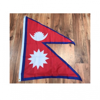 Nepal Fahne Flagge ca. 90 x 150 cm mit  Ösen