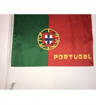 Portugal "PORTUGAL" Autofahne ca. 30 x 45 cm