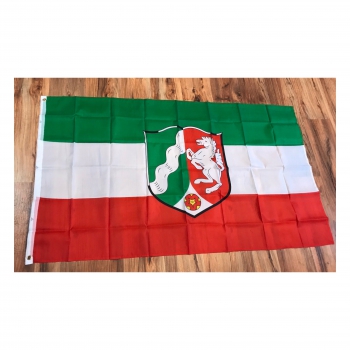 Nordrhein Westfalen Flagge ca. 90 cm x 150 cm von profimaterial