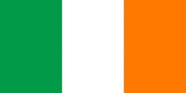 Irland Fahne Flagge ca. 90 x 150 cm mit  Ösen