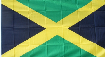 Jamaika Fahne Flagge ca. 90 x 150 cm mit  Ösen
