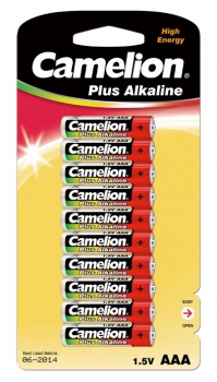 Camelion Plus Alkaline Batterie Micro AAA R03 10er Blister