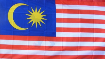 Malaysia Fahne Flagge ca. 90 x 150 cm mit  Ösen