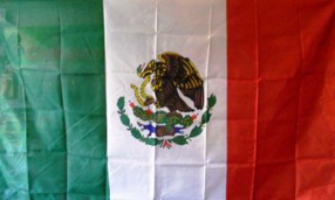 Mexiko Fahne Flagge ca. 90 x 150 cm mit  Ösen