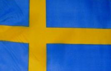 Schweden Fahne Flagge ca. 90 x 150 cm mit  Ösen