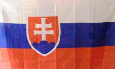 Slovakei Fahne Flagge ca. 90 x 150 cm mit  Ösen
