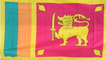 Sri Lanka Fahne Flagge ca. 90 x 150 cm mit  Ösen
