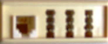 Preview: TAE Telefon-Adapter F-Stecker - NFF+6P4C Buchse