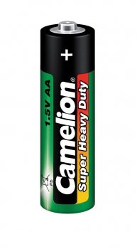 Preview: Camelion Zink/Kohle Super Heavy Duty Green Batterie Mignon AA R06 8er Blister