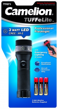 Camelion T7071 Flugzeugaluminium 1+6 x LED