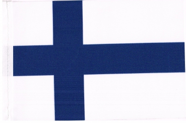 Tischfahne Finnland ca. 15 x 22,5 cm von profimaterial