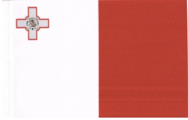 Tischfahne Malta ca. 15 x 22,5 cm von profimaterial