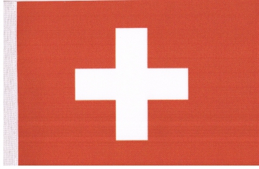 Tischfahne Schweiz ca. 15 x 22,5 cm von profimaterial