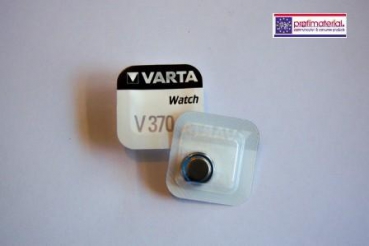 V370 SR920SW Uhrenbatterie Silberoxid (1,55V) Varta 1 Stück
