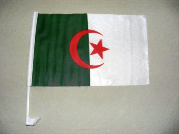 Algerien Autofahne ca. 30 x 45 cm