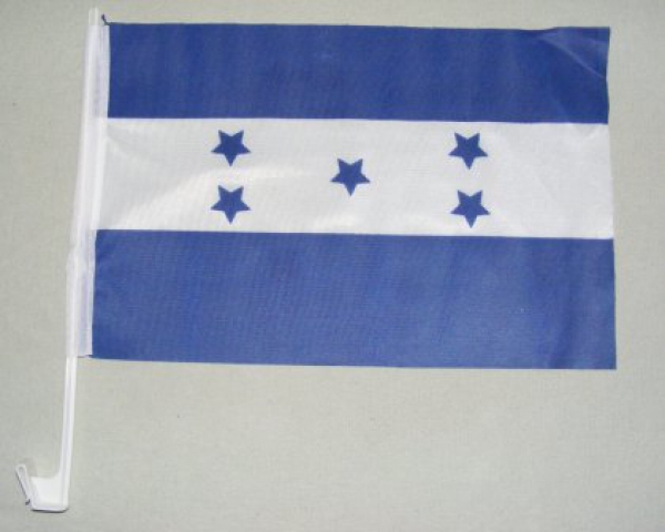 Honduras Autofahne ca. 30 x 45 cm