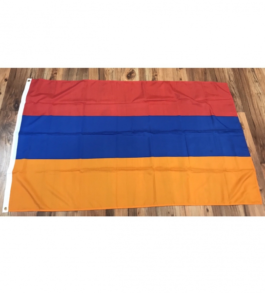 Flagge Armenien mit Ösen 90x150 cm von profimaterial