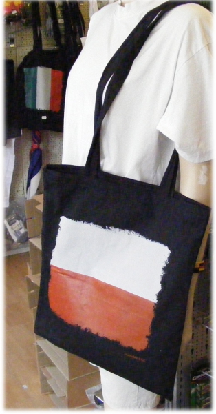 Polen - Flagbag Tasche mit Flagge Schwarz