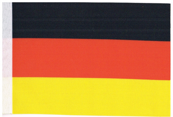 Tischfahne Deutschland ca. 15 x 22,5 cm von profimaterial